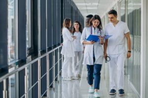 Densidade de médicos no Brasil.